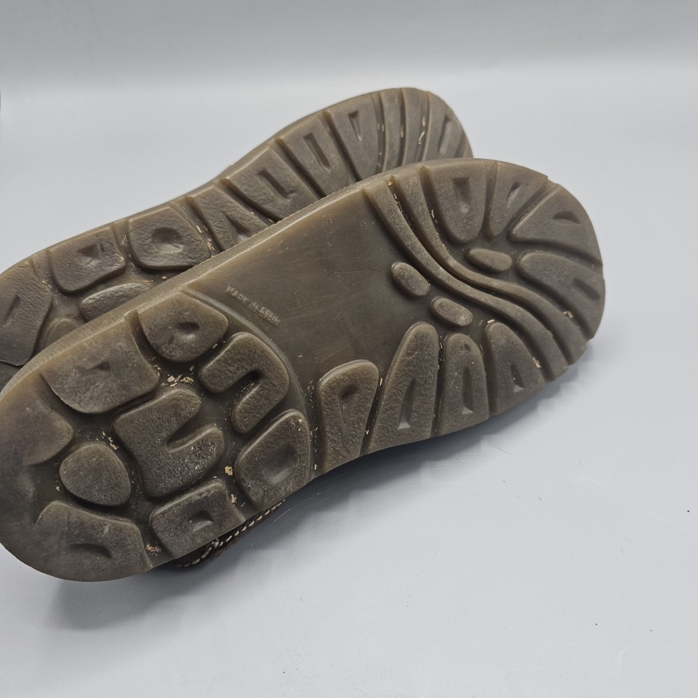 Vintage Leather Fishermen Chunky Sandals Women's 9.5 Mens 8 Y2K 90s Made Spain - Picture 7 of 15